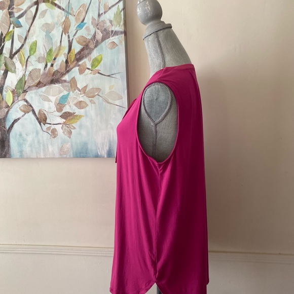 JM COLLECTION SLEEVELESS 🩷TOP🩷 SIZE EXTRA LARGE 🌟EUC🌟 - Picture 4 of 11